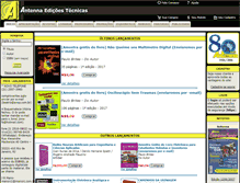 Tablet Screenshot of antennaeletronica.com.br